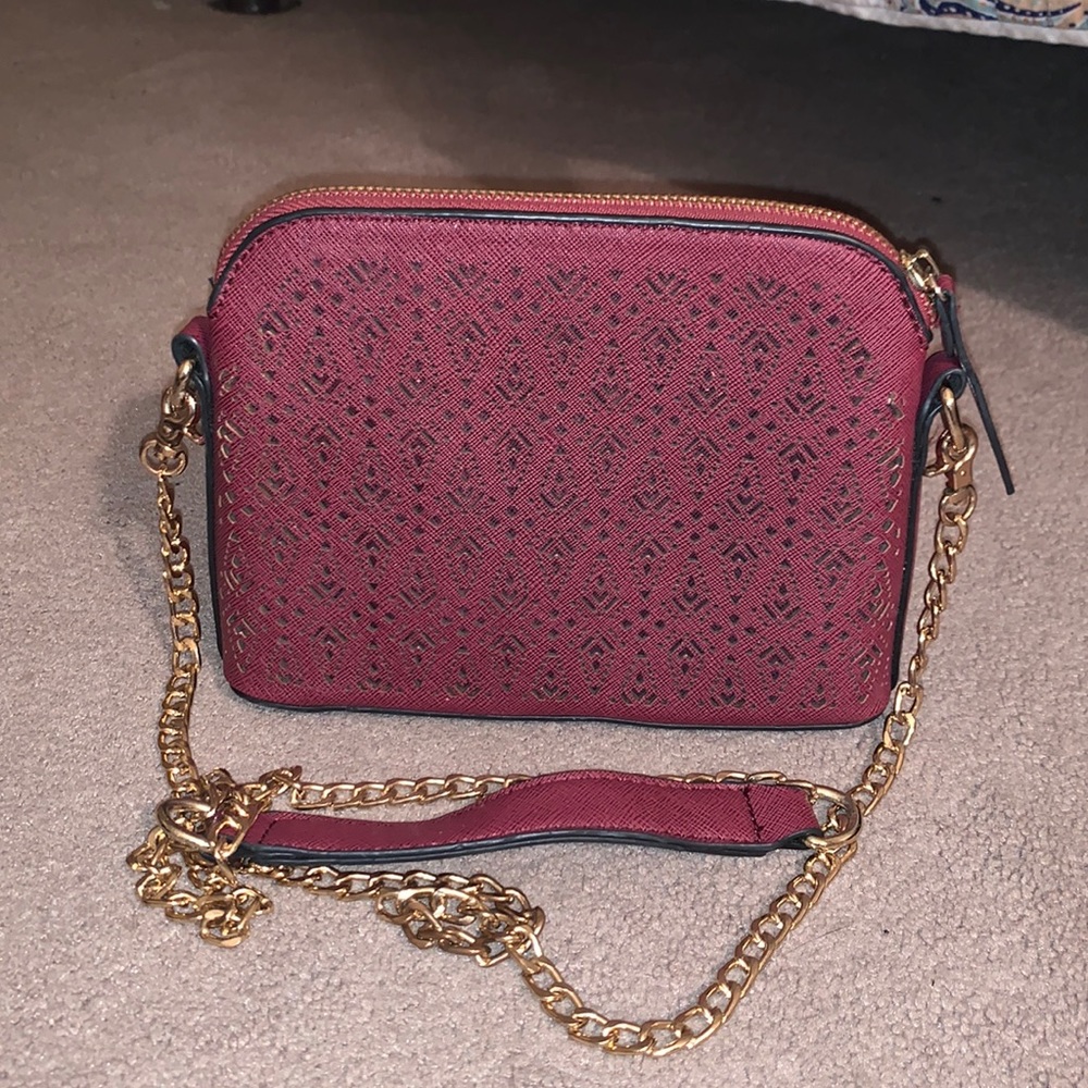 Adorable Maroon Purse